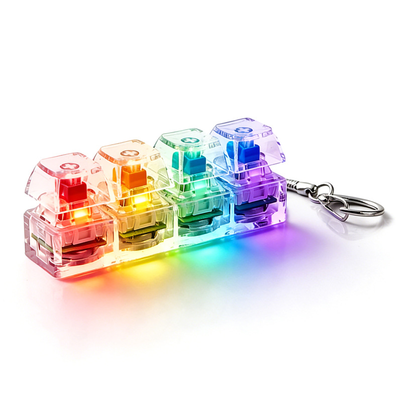 Light Up 4 Keys Finger Keyboar - đánh giá và giá Gaming Keyboard Test