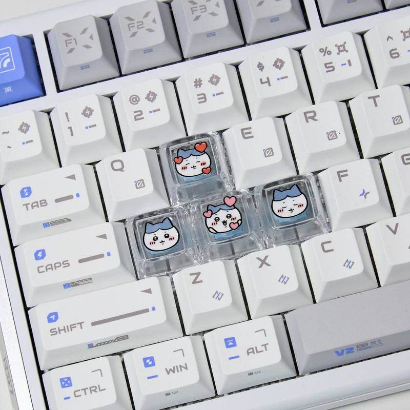 Chiikawa 4 Pcs Handmade Transp - đánh giá và giá Gaming Keyboard Nearby