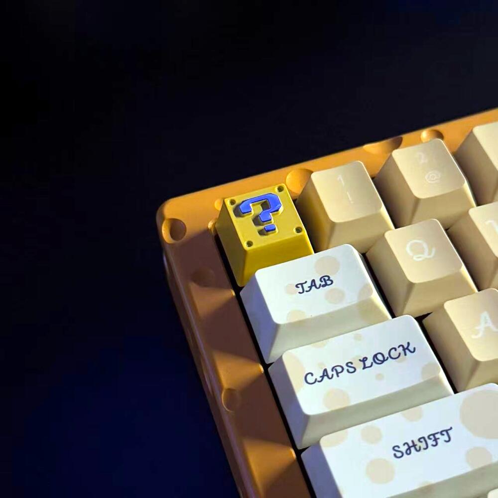 Retro 8-Bit Pixel Question Blo - đánh giá và giá Gaming Keyboard Nearby