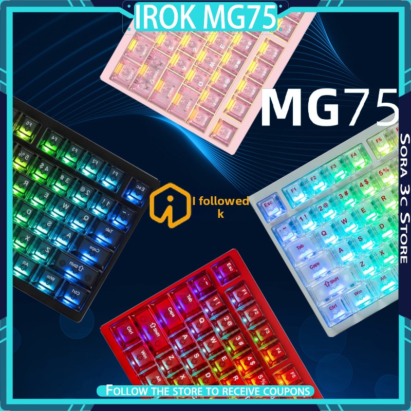 IROK MG75 PRO Mechanical Keybo - đánh giá và giá Gaming Keyboard Hot Swappable