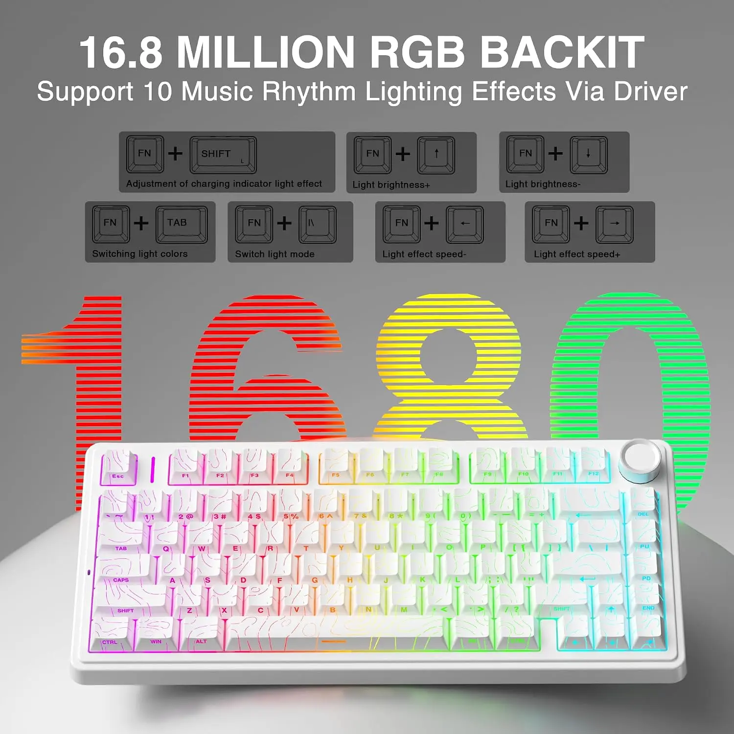 AULA F75 HE Magnetic Keyboard  - đánh giá và giá Gaming Keyboard No Rgb